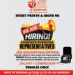 Hyest PRINTS and SIGNS NIGERIA